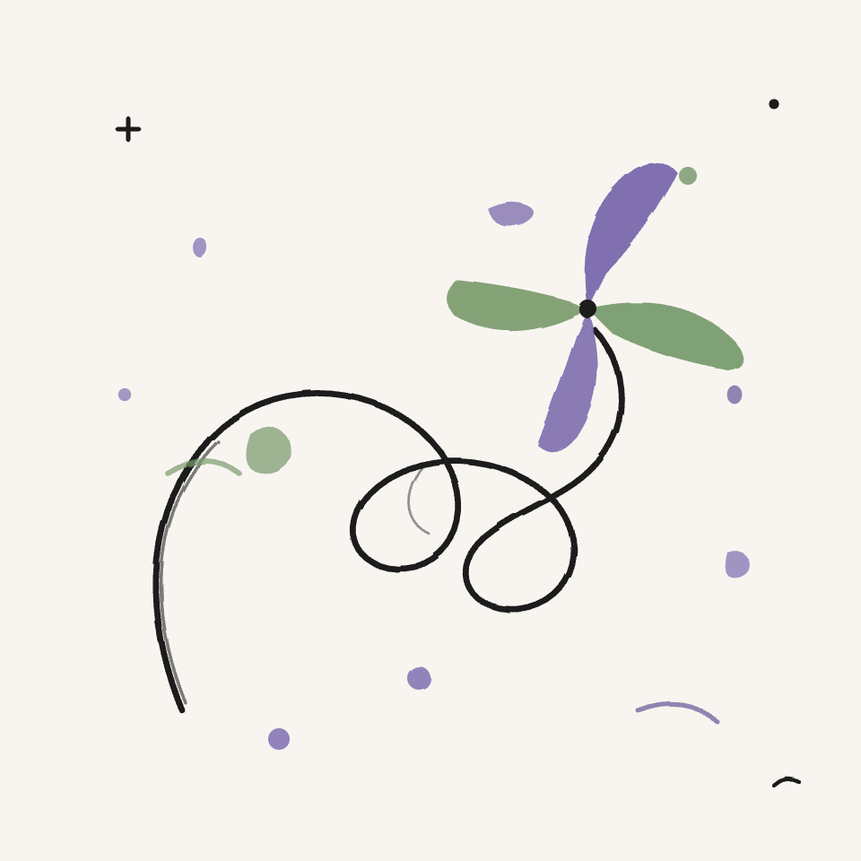 Aruuda floral illustration